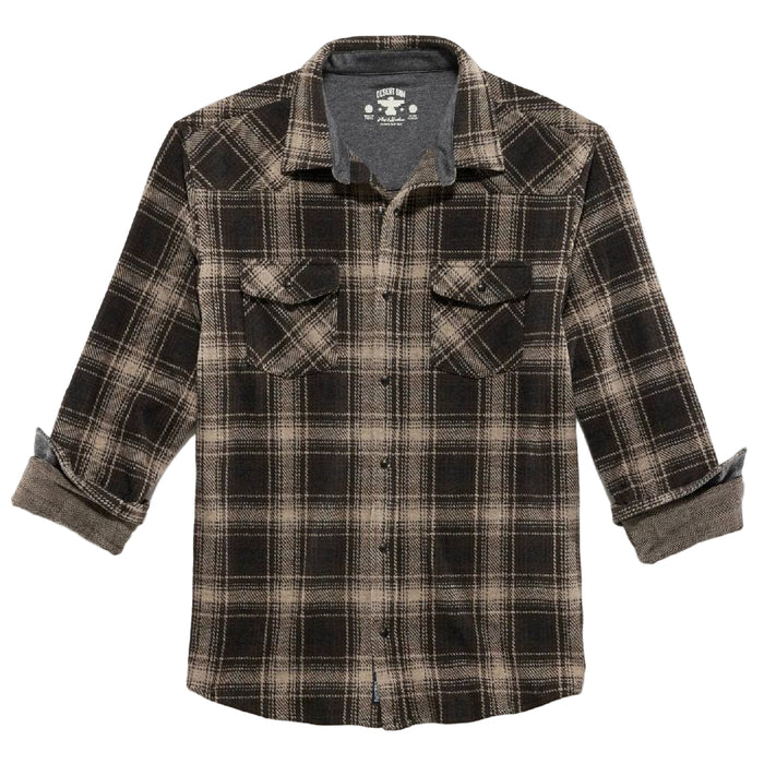 Flag & Anthem Men's Loredo Hero Knit Snap Flannel Shirt