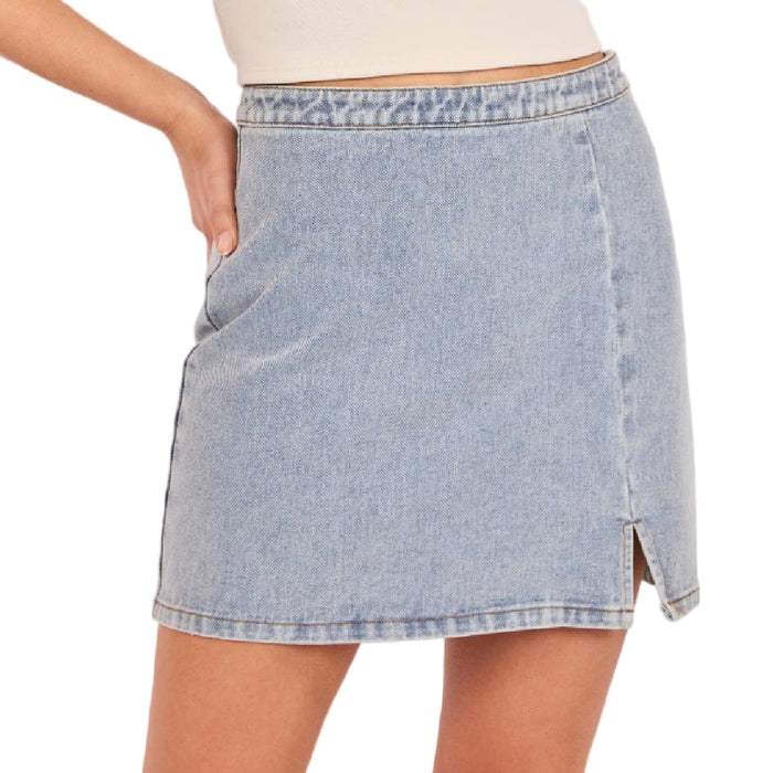 Sadie & Sage Metropolis Denim Skirt