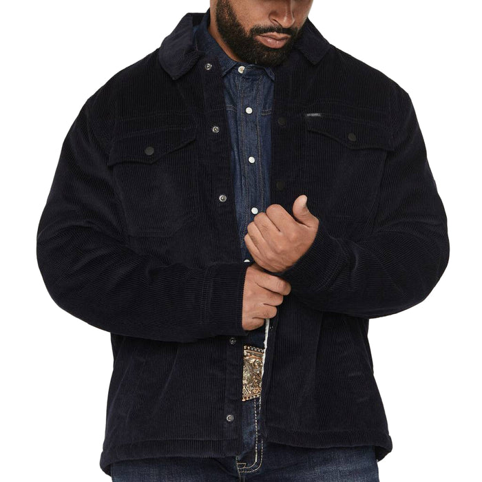Rock & Roll Denim Men's Navy Corduroy Jacket