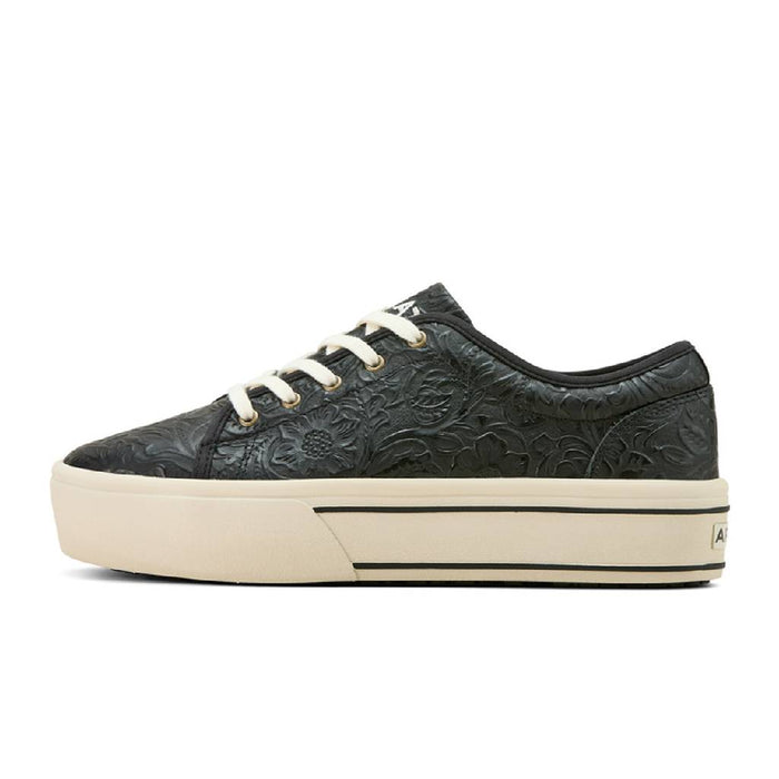 Ariat Women's Skylar Black Floral Embossed Sneaker