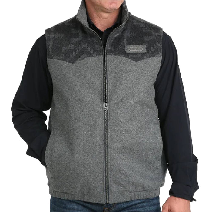 Cinch Men's Concealed Carry Wooly Vest