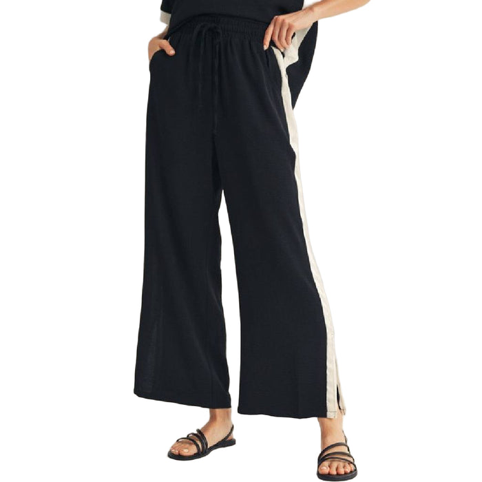 Loose Fit Stripe Edge Pant