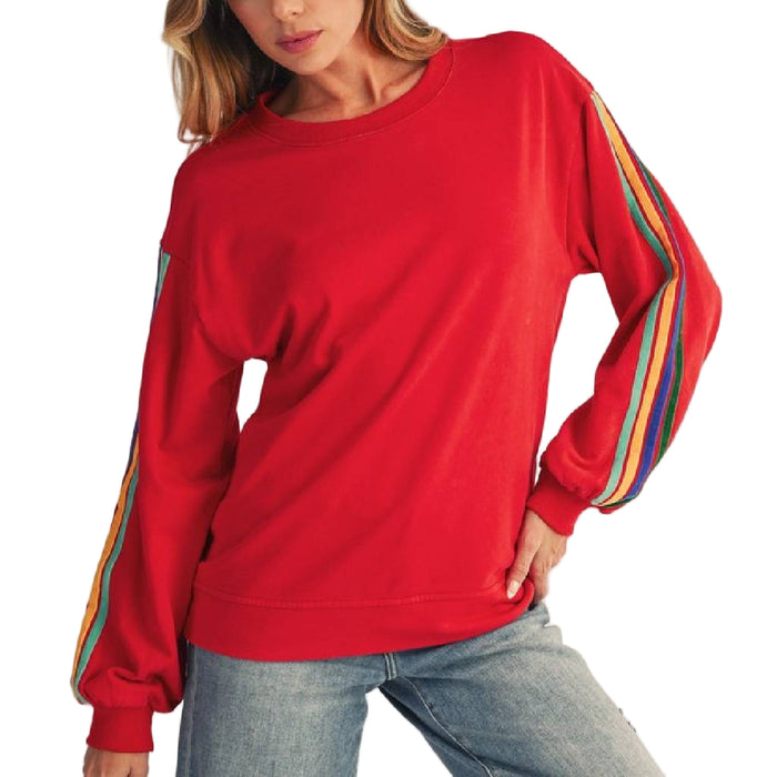 Crew Red Sweatshirt