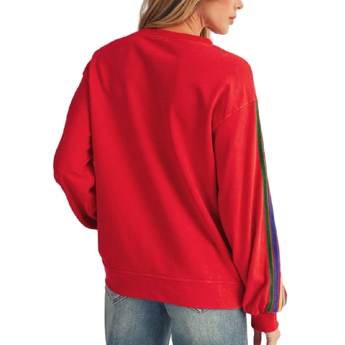 Crew Red Sweatshirt