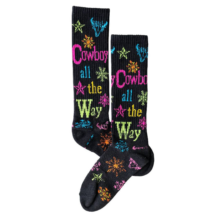 Lucky Chuck Cowboy All The Way Performance Socks