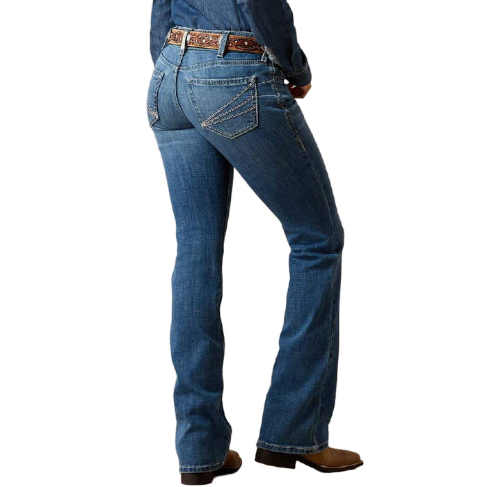 Ariat Women's Mid Rise Aisha Boot Cut Jean
