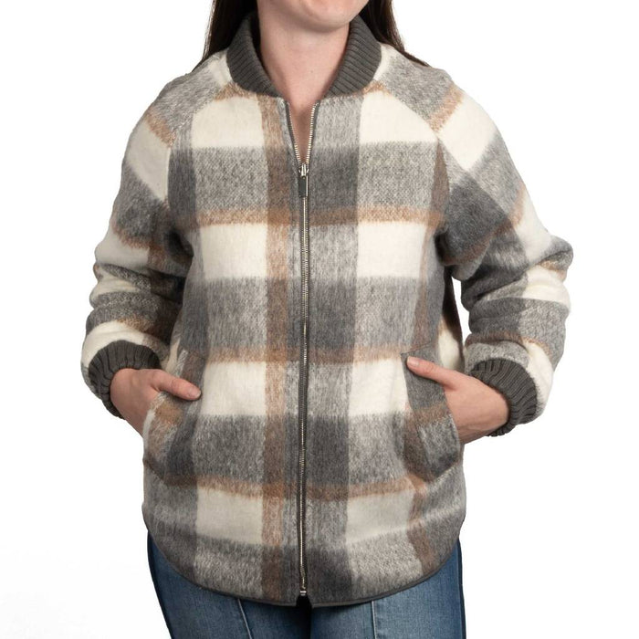 Flag & Anthem Women's Anniston Reversible Quilted Bomber Jacker