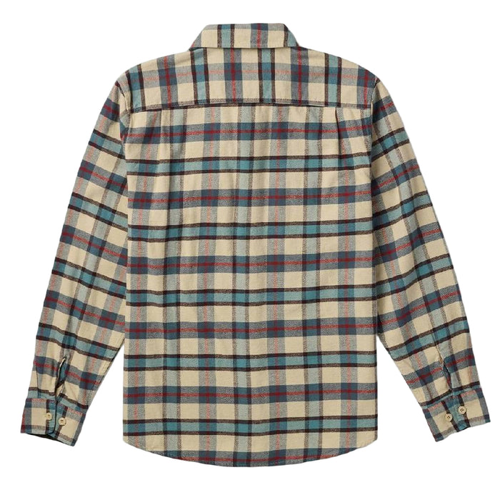 Seager Calico Plaid Flannel Button Down Shirt