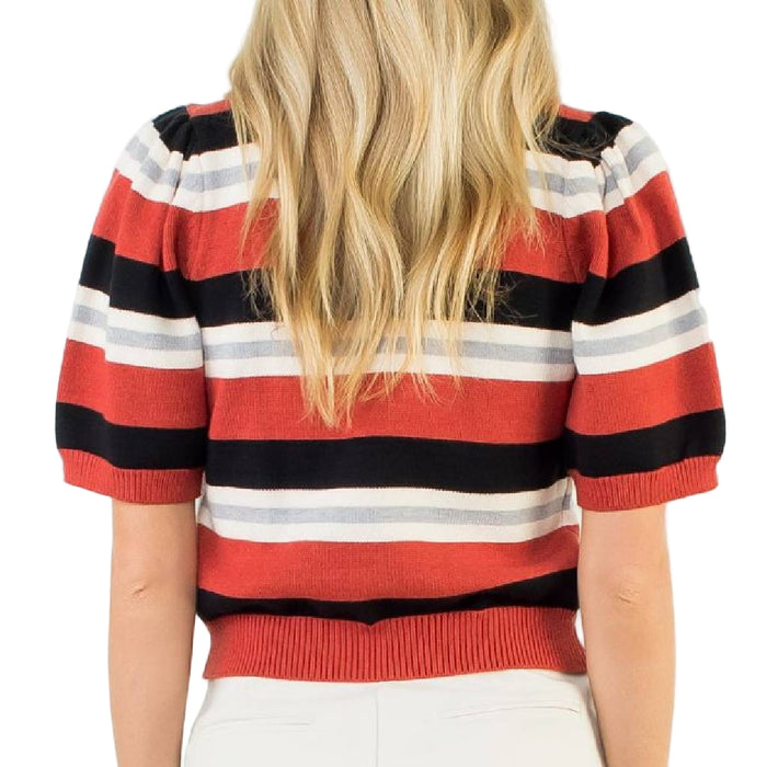Stripe Knit Top