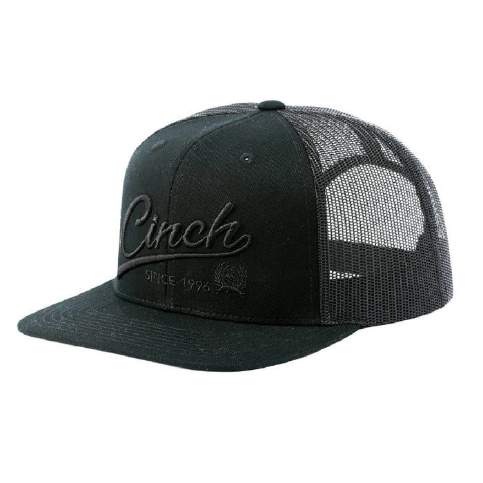 Cinch Black Trucker Cap