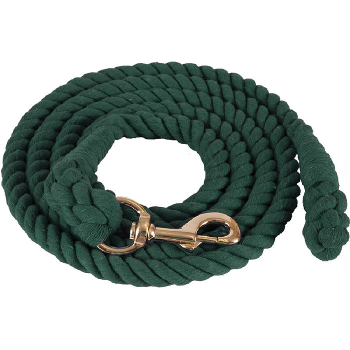 Cotton Lead Rope Tack - Halters & Leads Mustang Hunter