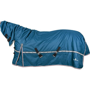 Classic Equine 10K Cross Trainer Hooded Winter Blanket Tack - Blankets & Sheets Classic Equine X-Small Indigo 