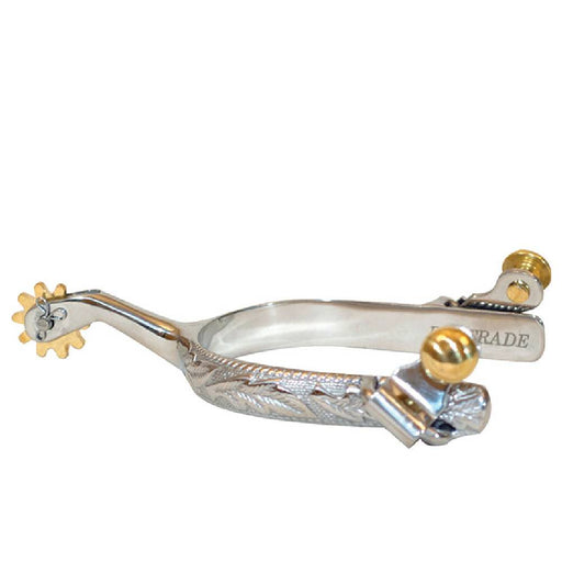 Metalab Engraved Stock Spurs Tack - Spurs Metalab