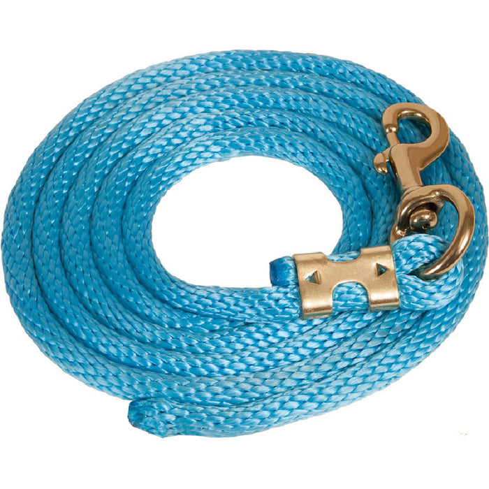 Teskey's Poly Lead Rope with Bolt Snap Tack - Halters & Leads Teskey's Aqua