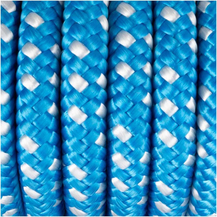 Trophy Halter Painted Bronc Nose #32 Customs & Awards - Halters Custom G. BLUE/WHITE