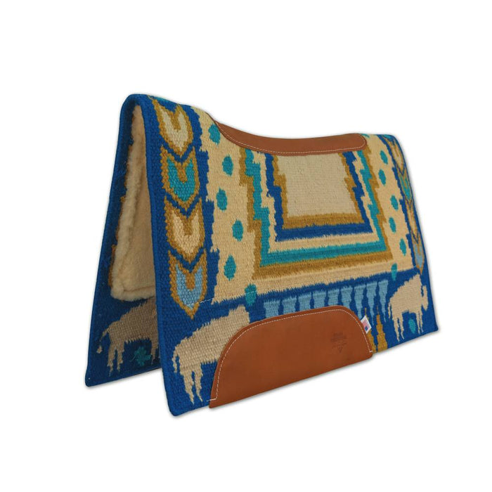 Professional's Choice Comfort-Fit SMX Air Ride Pad: Into The Storm Tack - Saddle Pads Professional's Choice 30"x34" Bright Sky