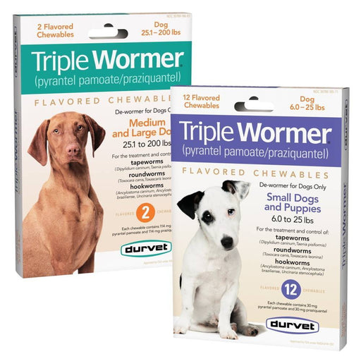 Durvet Dog Triple Wormer Pets - Pest Control Durvet