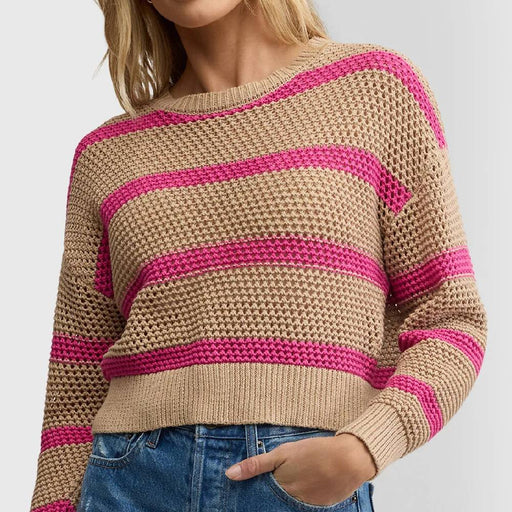 Z Supply Broadbeach Stripe Sweater WOMEN - Clothing - Sweaters & Cardigans Z Supply