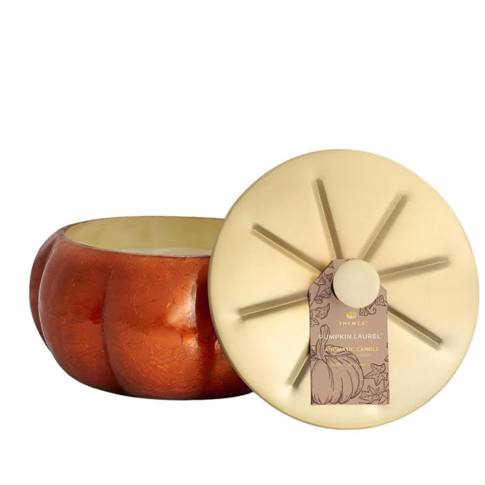 Thymes Pumpkin Laurel Statment Candle Home & Gifts - Home Decor - Candles + Diffusers Thymes