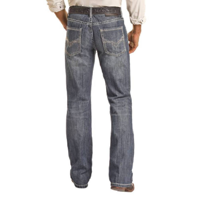 Rock & Roll Denim Men's Raised Pistol Bootcut Jean - FINAL SALE MEN - Clothing - Jeans Panhandle