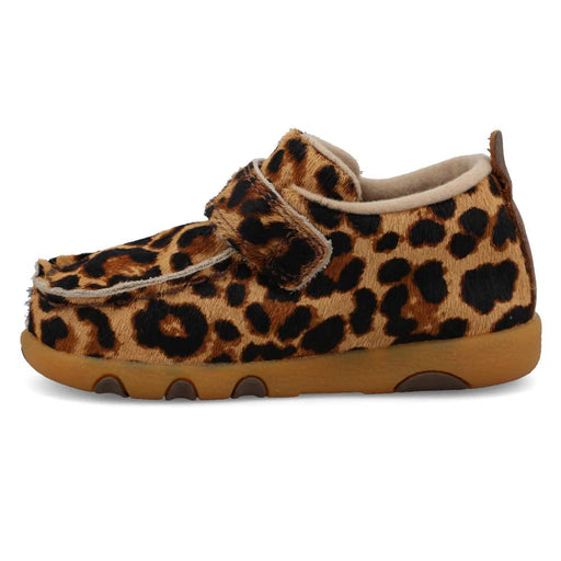 Twisted X Infant Leopard Cowhide Driving Moc KIDS - Baby - Baby Footwear Twisted X