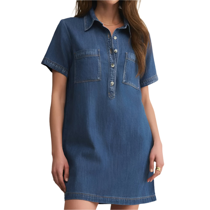 Authentic Denim Mini Dress WOMEN - Clothing - Dresses Z Supply