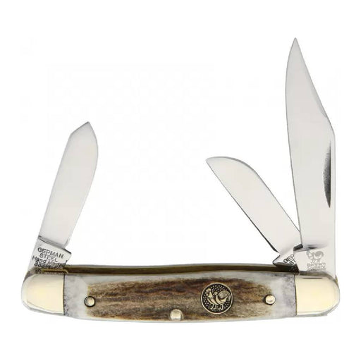 Hen & Rooster Stag Stockman Knives Hen & Rooster