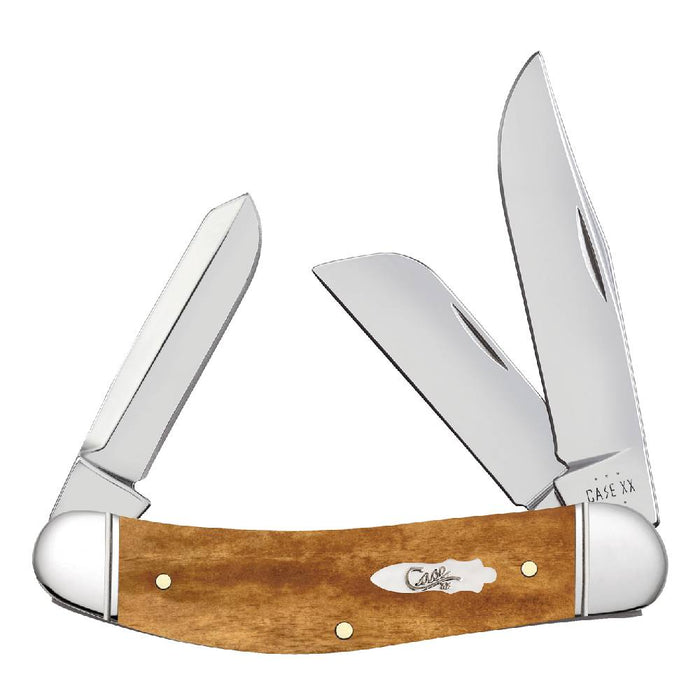 WR CASE Bose Antique Bone Smooth Sowbelly Knives W.R. Case