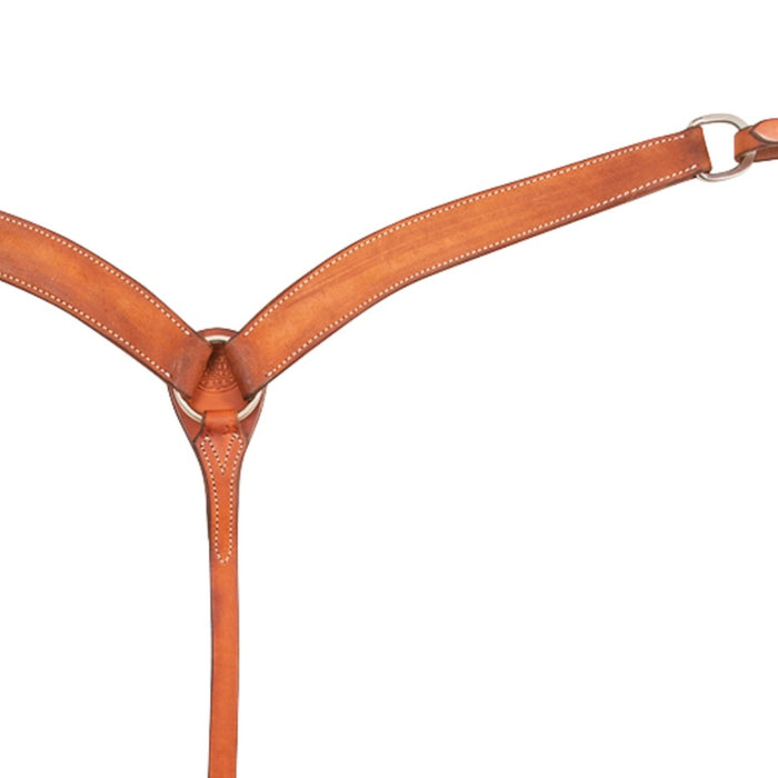 Martin Saddlery 1-3/4" Chestnut Roughout Breast Collar