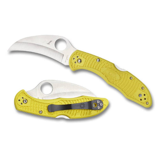 Spyderco Tasman Salt 2 Yellow Knives Spyderco