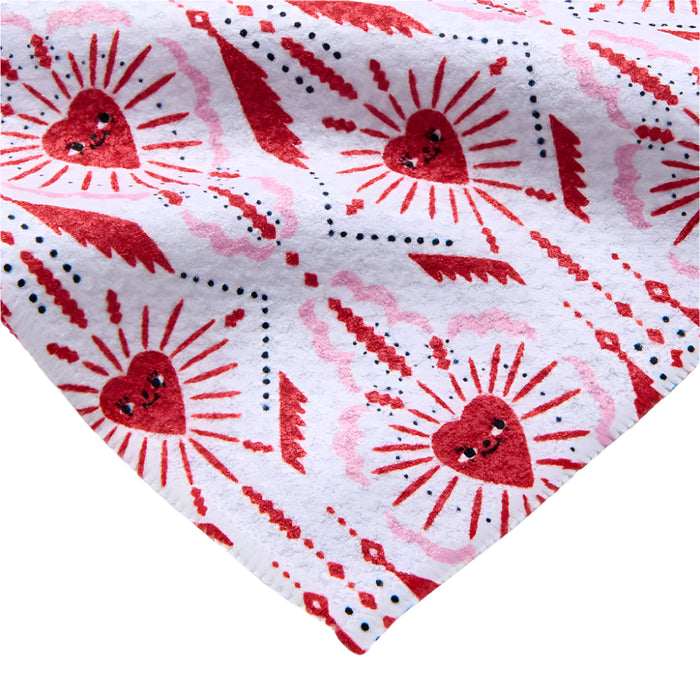 "Ray of Love" Bar Towel HOME & GIFTS - Tabletop + Kitchen - Kitchen Decor Geometry