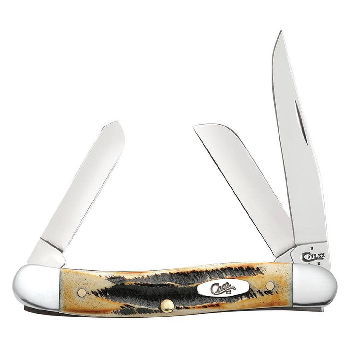 Case 6.5 Bone Stag Medium Stockman Knives W.R. Case