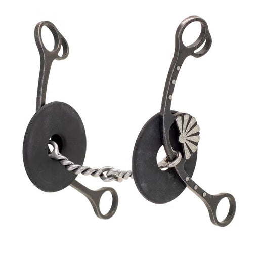 Cowboy Tack Fan Concho Twisted Gag Bit Tack - Bits Partrade