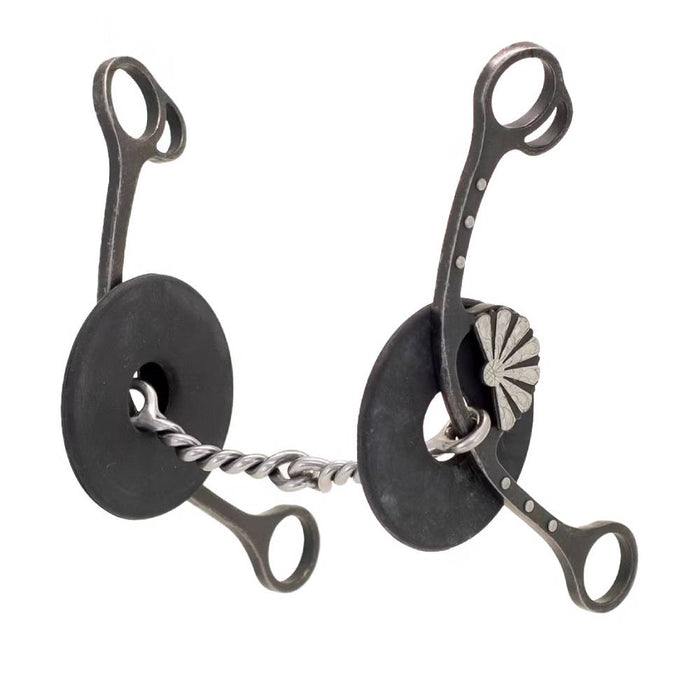 Cowboy Tack Fan Concho Twisted Gag Bit Tack - Bits Partrade