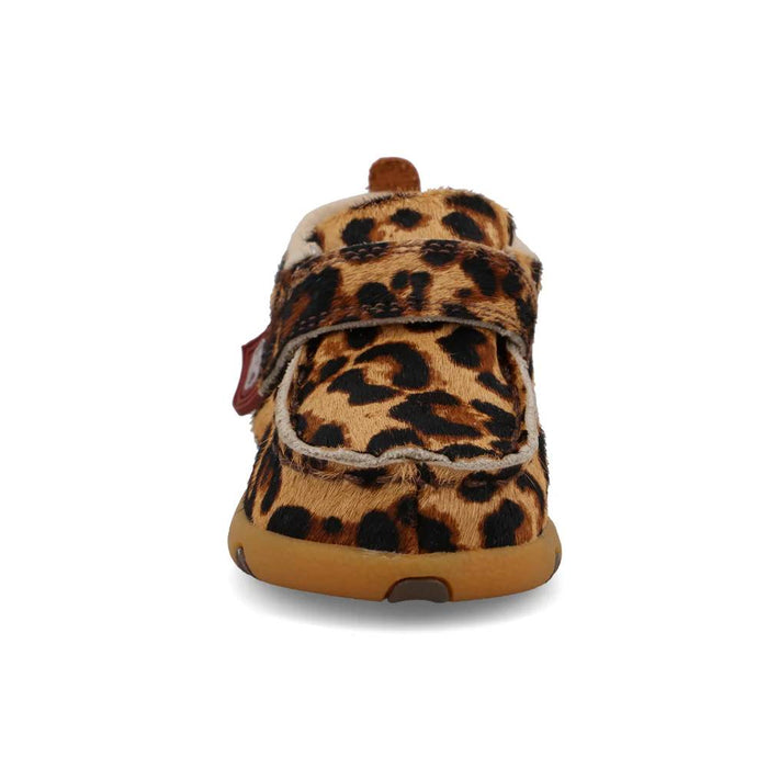 Twisted X Infant Leopard Cowhide Driving Moc KIDS - Baby - Baby Footwear Twisted X