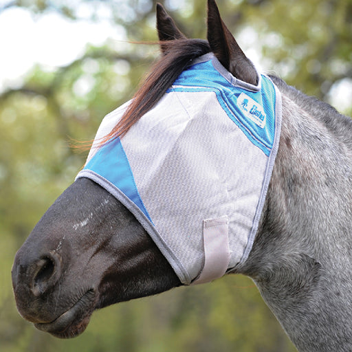 Cashel Charity Military Support Crusader Fly Mask Equine - Fly & Insect Control Cashel No Ears Yearling/Large Pony