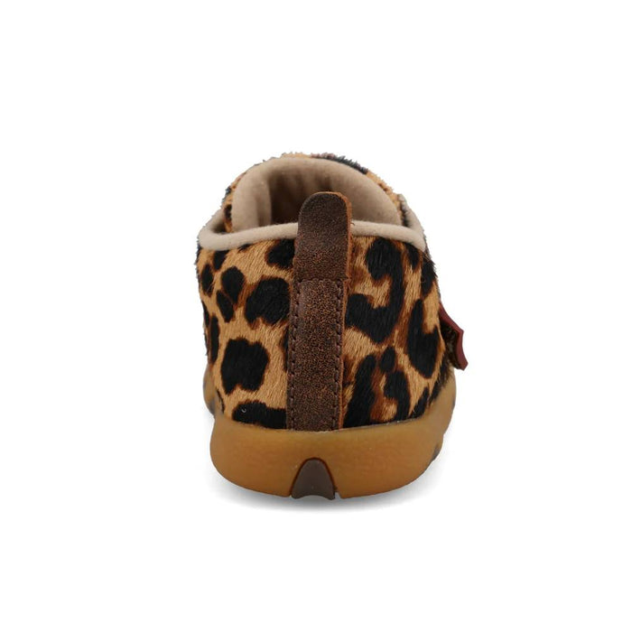 Twisted X Infant Leopard Cowhide Driving Moc KIDS - Baby - Baby Footwear Twisted X