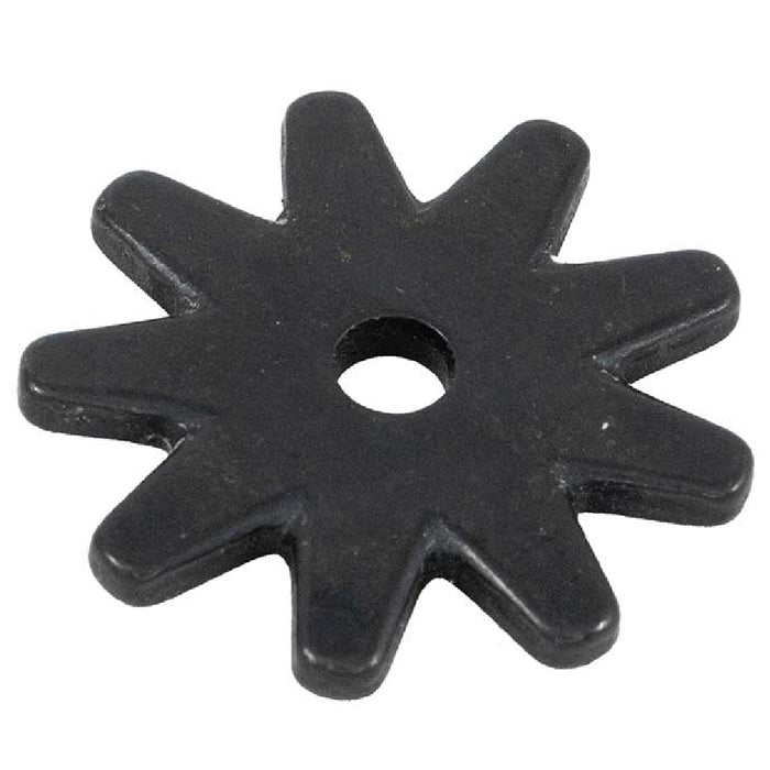 Black Satin 9pt Rowel Tack - Conchos & Hardware Partrade
