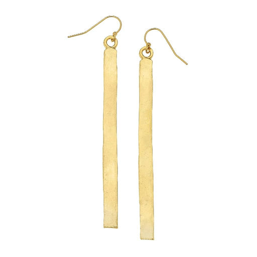 Gold 3 Bar Earrings WOMEN - Accessories - Jewelry - Earrings Susan Shaw