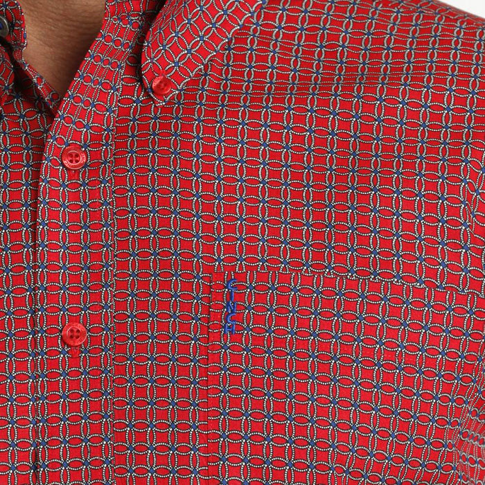 Cinch Men's Geo Modern Fit Shirt MEN - Clothing - Shirts - Long Sleeve Cinch