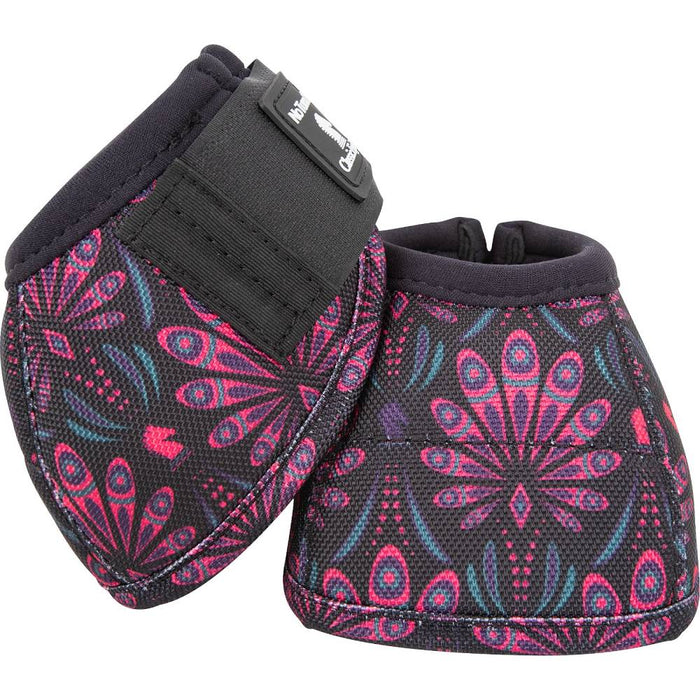 Classic Equine Dy-No-Turn DL Bell Boots Tack - Leg Protection Classic Equine Peacock S