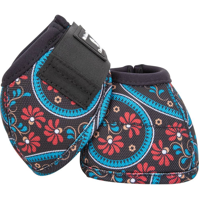 Classic Equine Dy-No-Turn DL Bell Boots Tack - Leg Protection Classic Equine Teardrop S