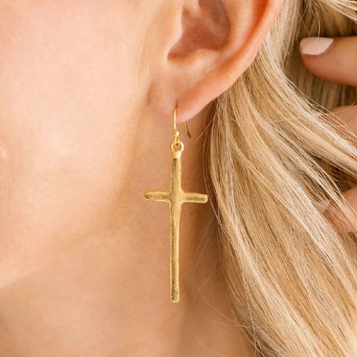 Tall Cross Earrings WOMEN - Accessories - Jewelry - Earrings Susan Shaw