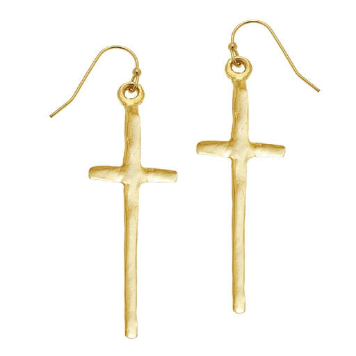 Tall Cross Earrings WOMEN - Accessories - Jewelry - Earrings Susan Shaw