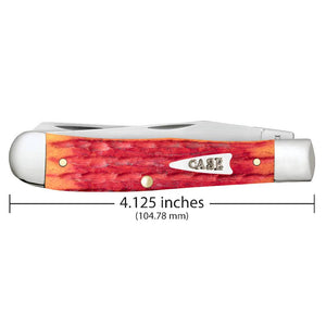 Case Trapper - Kinfolks Jig Indian Paint Brush Bone Knives W.R. Case