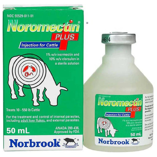 Norbrook Noromectin Plus Injection Livestock - De-Wormer Norbrook
