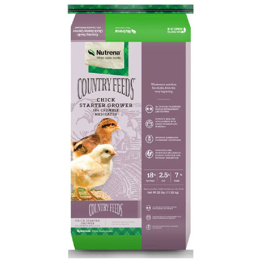 Nutrena Chick Starter Grower Feed Medicated Feed & Hay - Feed Nutrena
