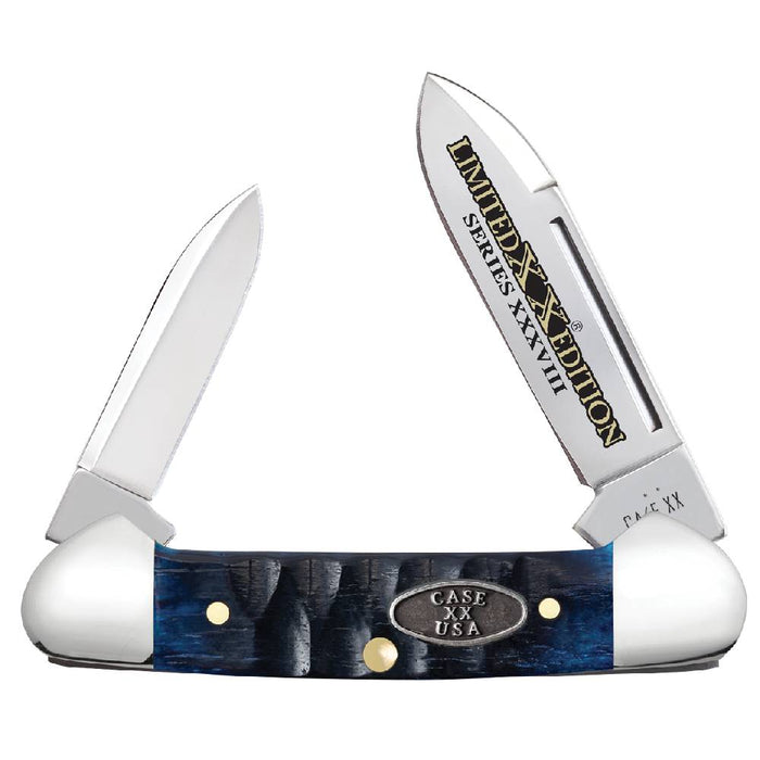 Case Baby Butterbean - Ocean Blue Bone Gator Jig - Limited Edition XXXVIII Knives W.R. Case