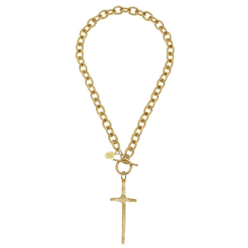 Elongated Cross Necklace WOMEN - Accessories - Jewelry - Necklaces Susan Shaw