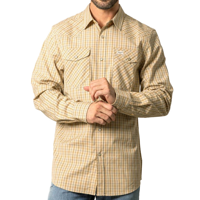 Kimes Ranch Men's Smalls Plaid Pearl Snap Shirt
